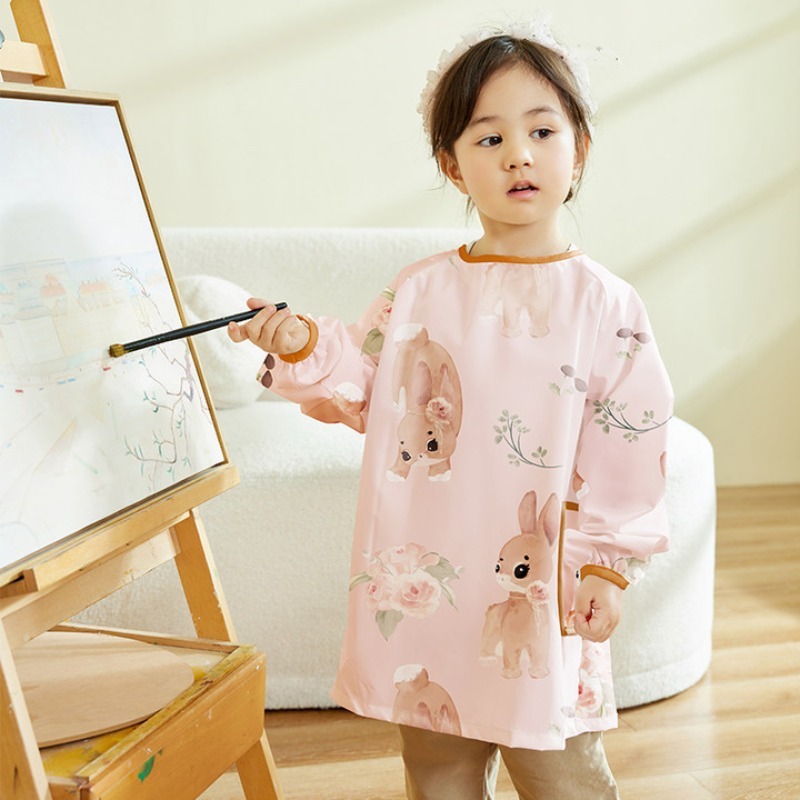 Art Craft For Preschool - Dziecięca wodoodporna koszula ochronna do malowania