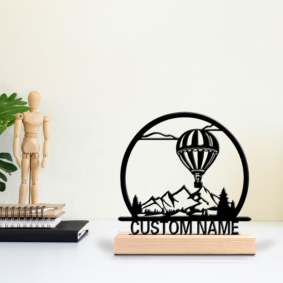Art Craft And - 1 szt. Balon na ogrzane powietrze