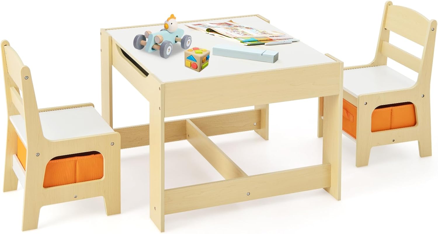Art Craft Toddler - Zestaw stolik i krzesła dla dzieci,