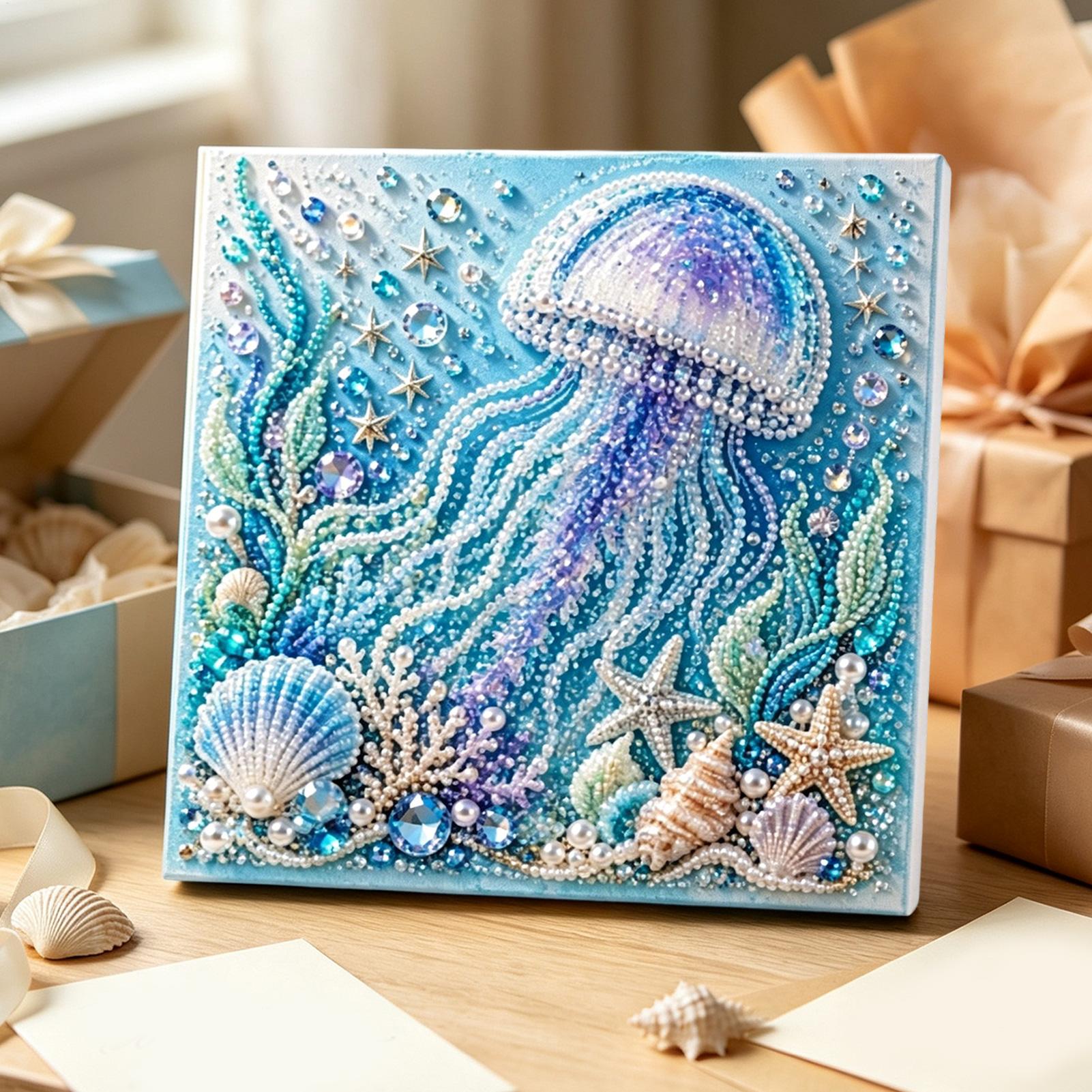 Art Craft Jellyfish - Zestaw do samodzielnego wykonania dekoracji ściennych