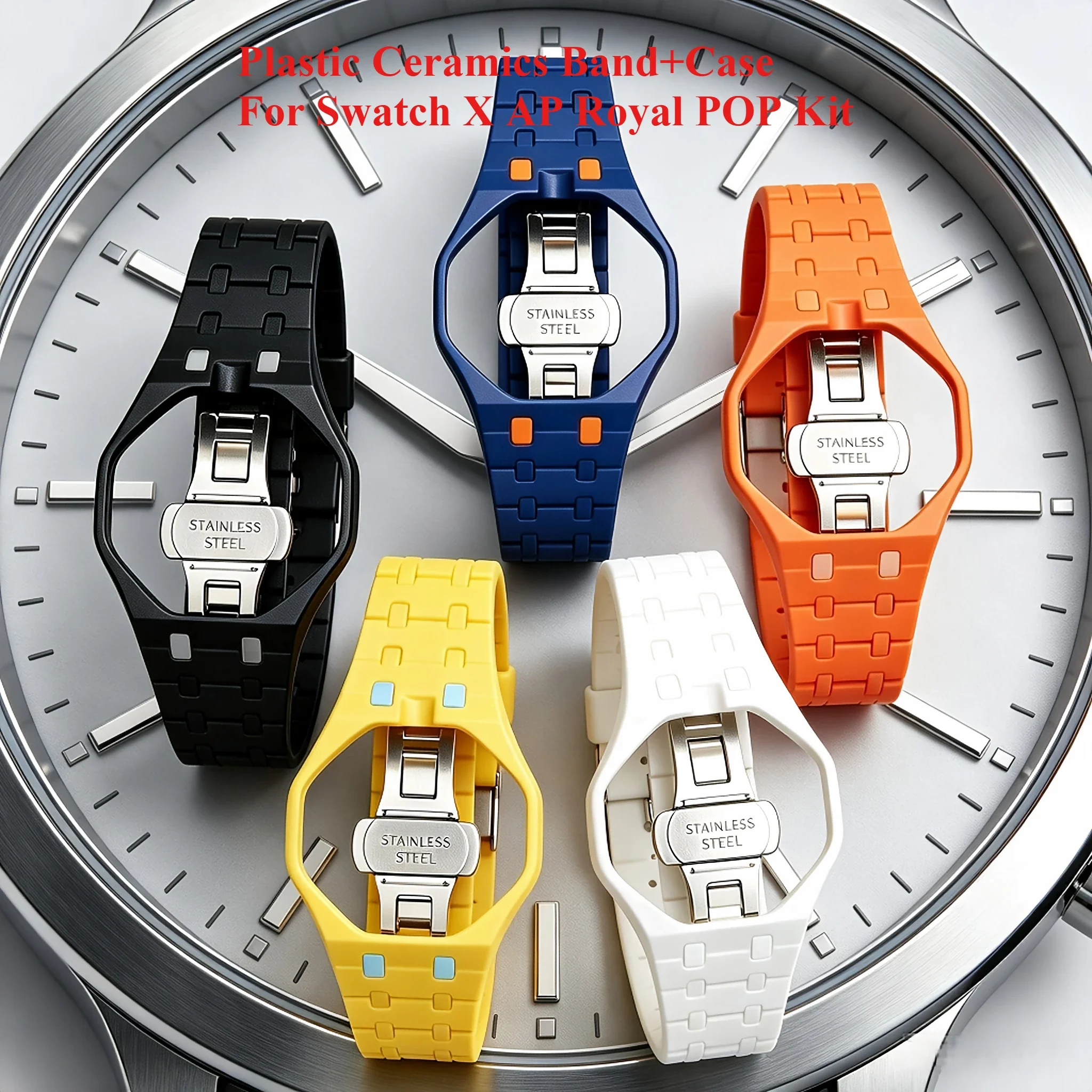 Polymer Clay Set - Luksusowy zestaw modyfikacyjny do zegarka Swatch