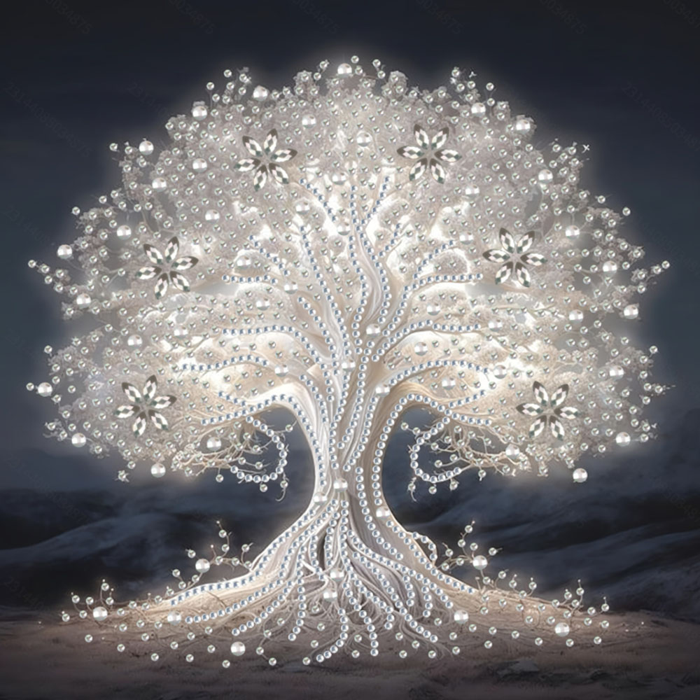 Art Craft For Adults - Zestaw do malowania diamentami Drzewo Życia,