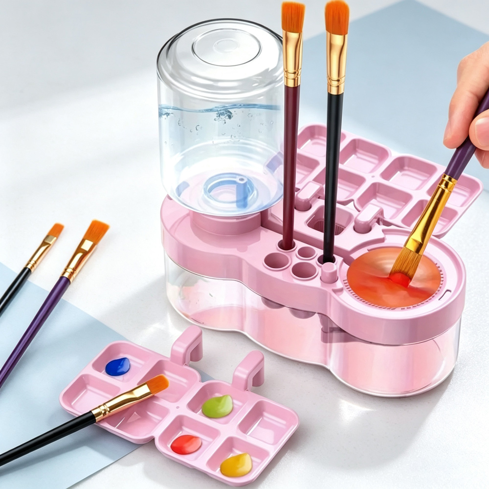 Art Craft Website - Wielofunkcyjny przenośny czyścik do pędzli z