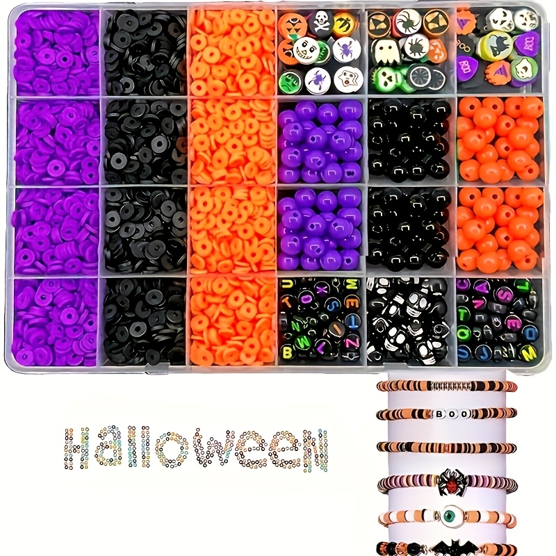 Polymer Clay Set - 2700 sztuk, zestaw kolorowych okrągłych koralików