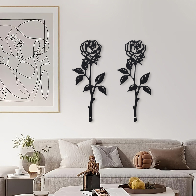 Art Craft Door - 1 szt. Metalowa ozdoba ścienna w