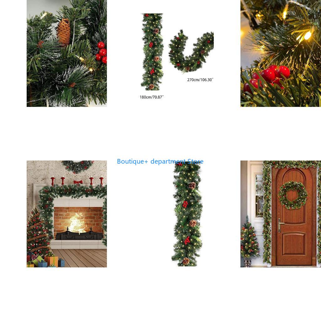 Art Craft Door - E1PD świąteczna girlanda Led Light sztuczne