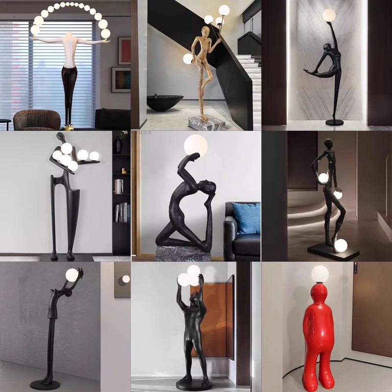 Exhibition Of Art And Craft - Lampa podłogowa do salonu Rzemiosło Hotel