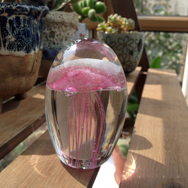 Art Craft Jellyfish - Miniaturowe Kryształowe Figurki Meduz 3D Model