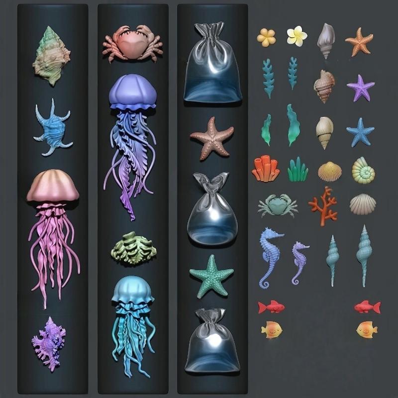 Forma silikonowa do paznokci 3 – Art Craft Jellyfish recenzja i cena