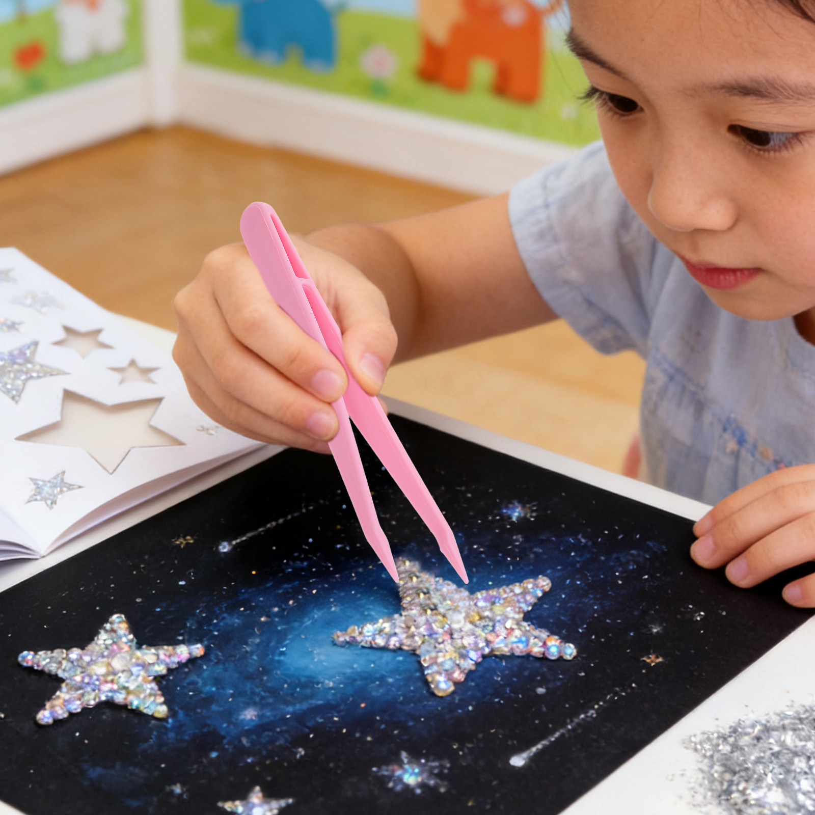20 sztuk plastikowych pęset dl – Art Craft For Preschool recenzja i cena