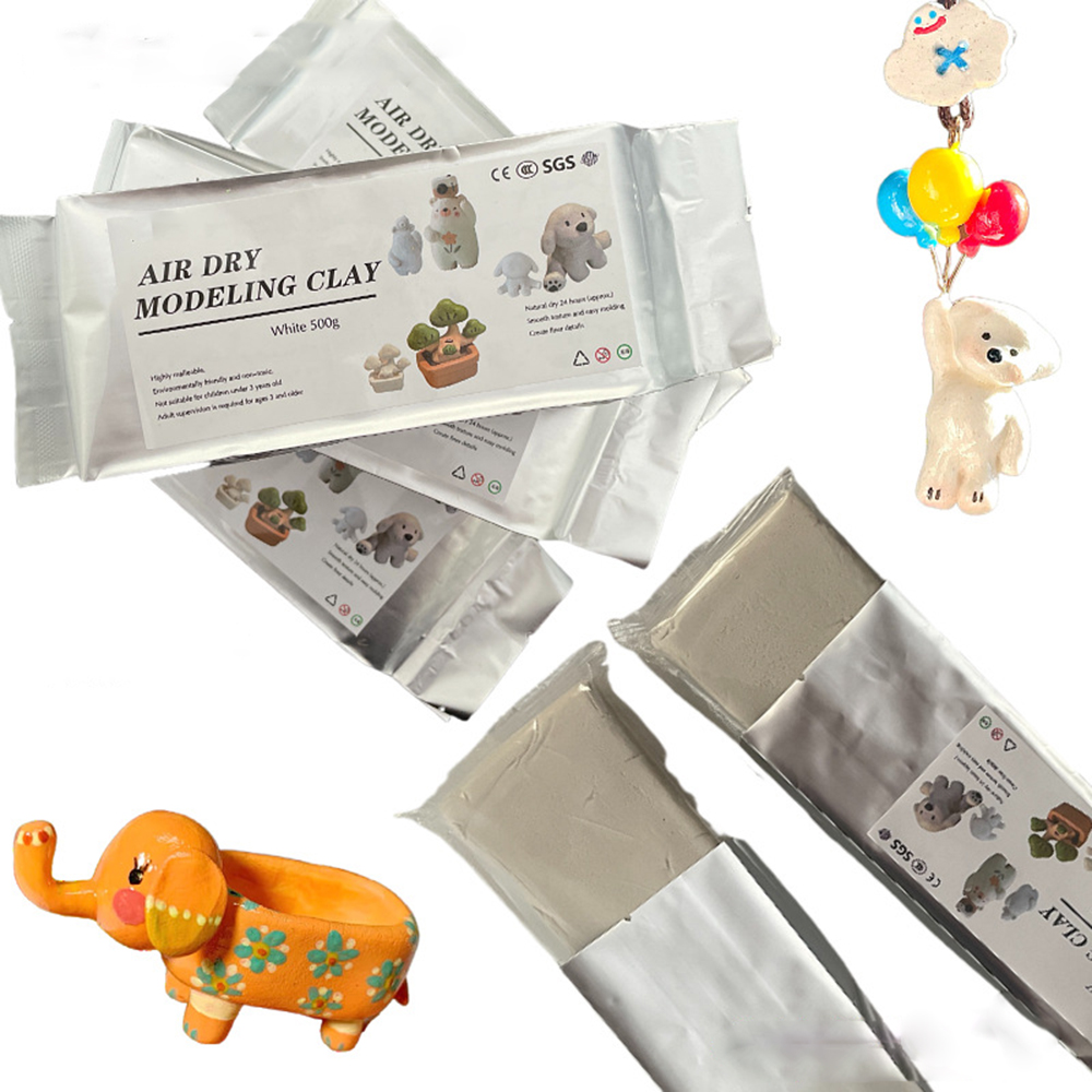 500g Glinka modelarska utwardz – Air Dry Clay recenzja i cena