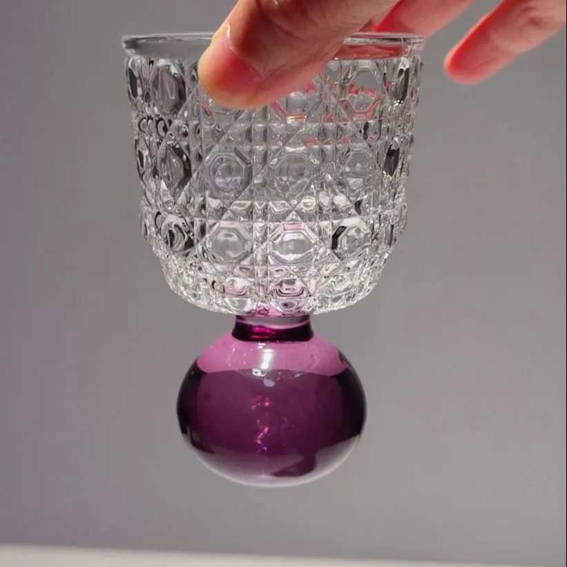 Szklanka z wzorem w stylu klej – Art Craft Glasses recenzja i cena