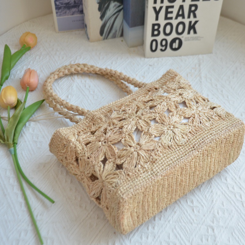 Torba słomkowa w stylu boho z  – Art Craft Items recenzja i cena