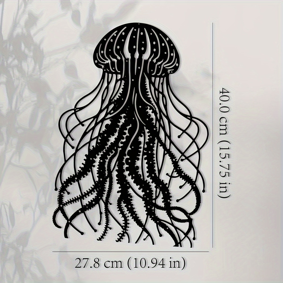 CIFBUY Metalowa Dekoracja Ście – Art Craft Jellyfish recenzja i cena