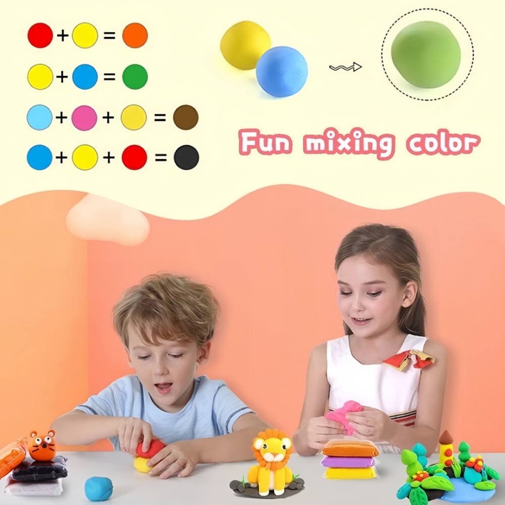 Zestaw dla dzieci Ultra Light  – Air Dry Clay recenzja i cena