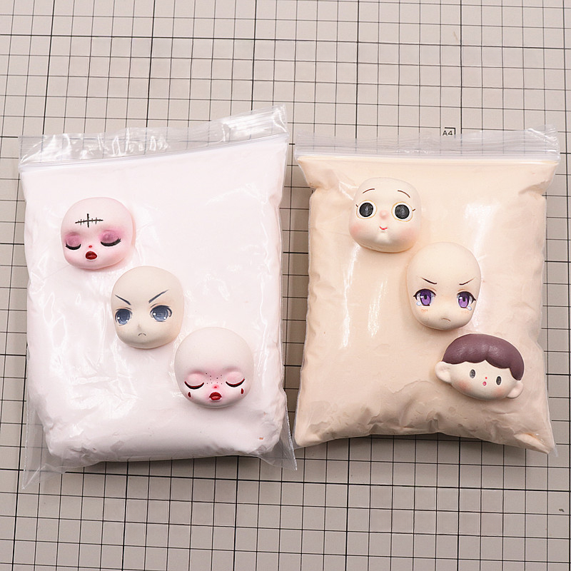 100g/worek Biała/Różowa Glinka – Air Dry Clay recenzja i cena