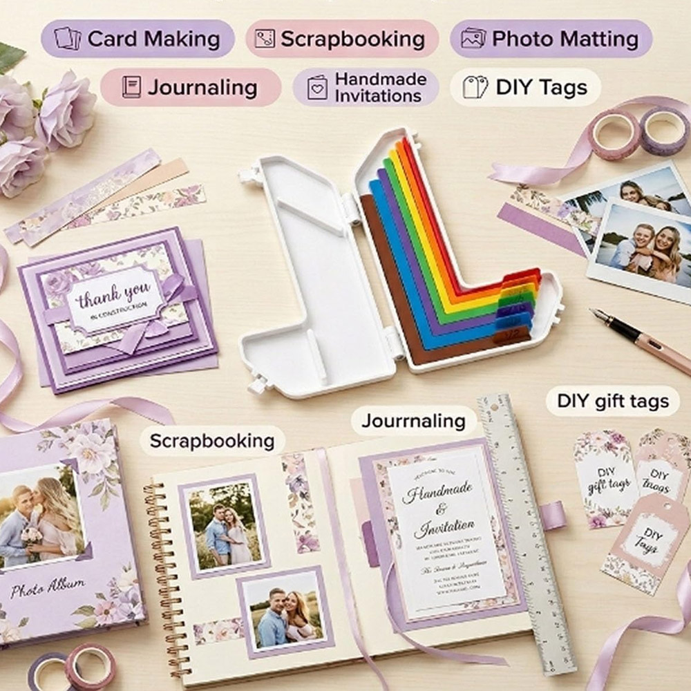 Zestaw szablonów do papierowyc – Art Craft And recenzja i cena