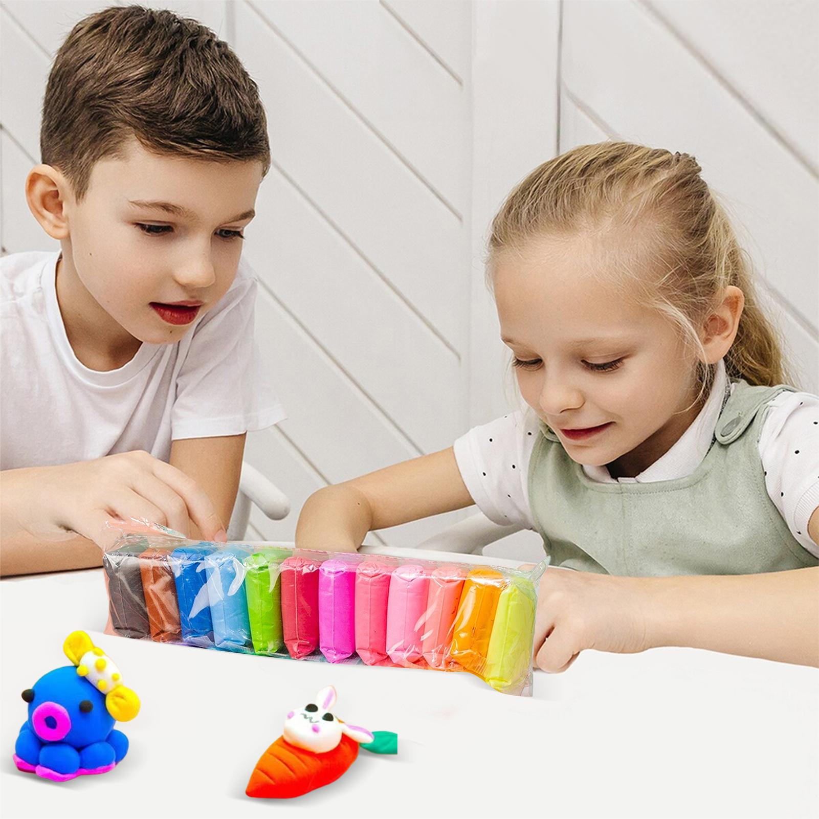 Zestaw 12 24 36 Kolorów Glinki – Air Dry Clay recenzja i cena
