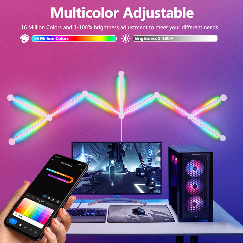 Inteligentna lampa ścienna RGB – Art Craft Games recenzja i cena