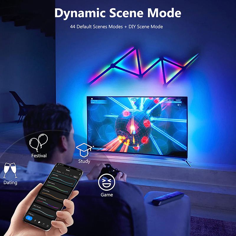 Inteligentna lampa ścienna RGB – Art Craft Games recenzja i cena