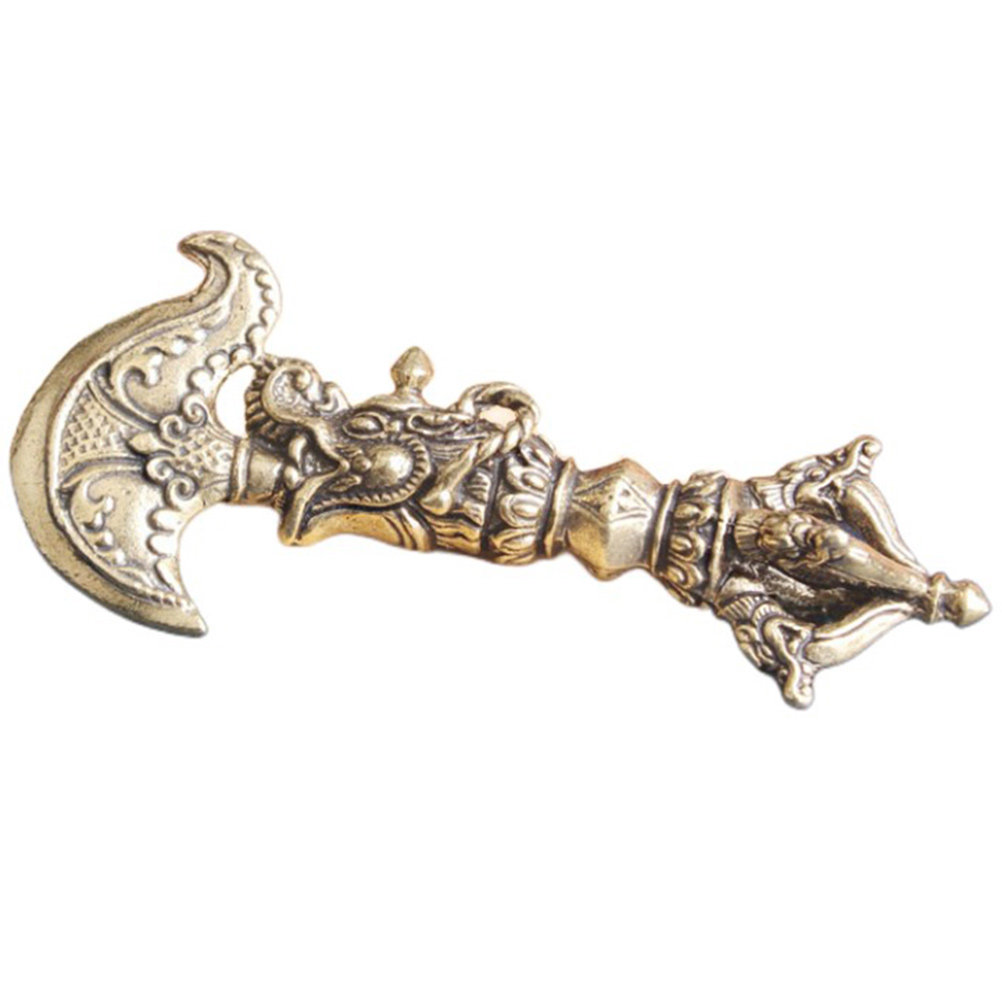 Miniaturowa Vajra, mosiężny or – Art Craft Website recenzja i cena