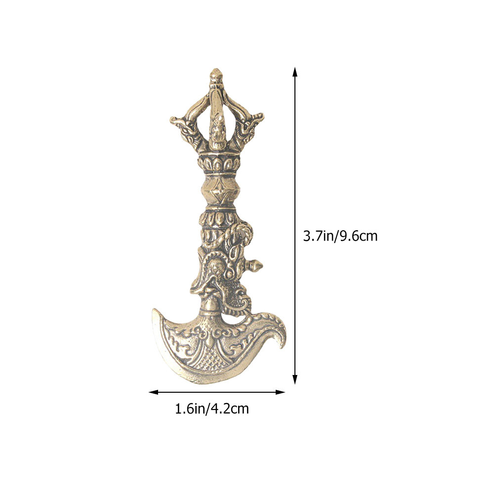 Miniaturowa Vajra, mosiężny or – Art Craft Website recenzja i cena