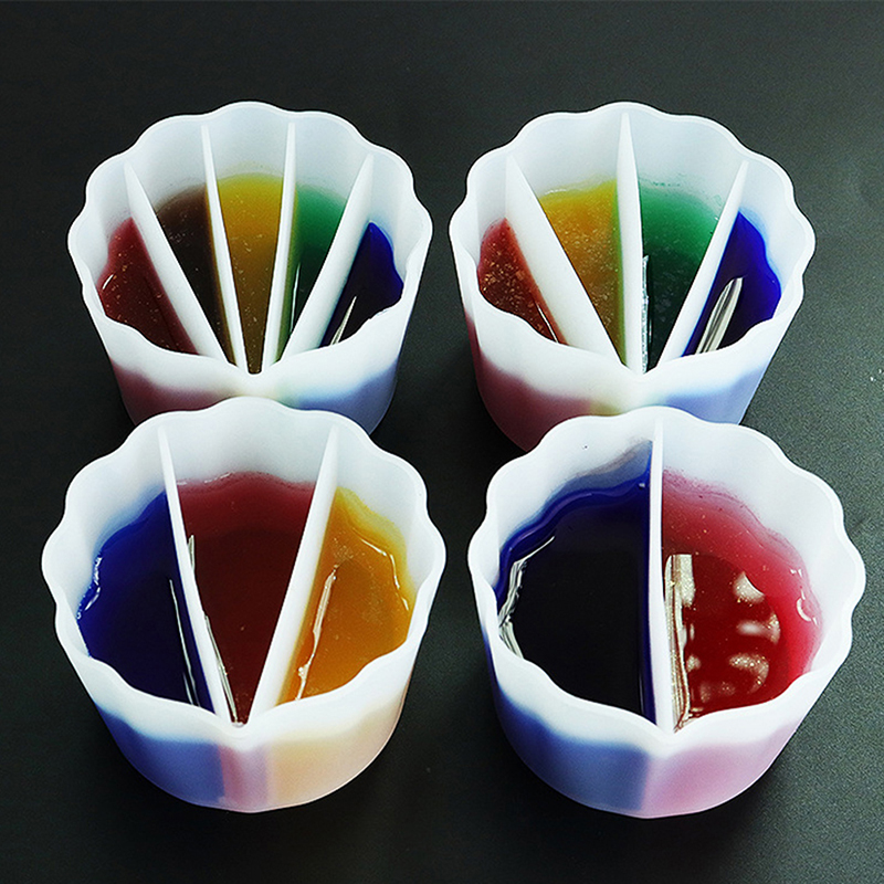 Silikonowe dzielone kubki do n – Acrylic Pour Paint recenzja i cena