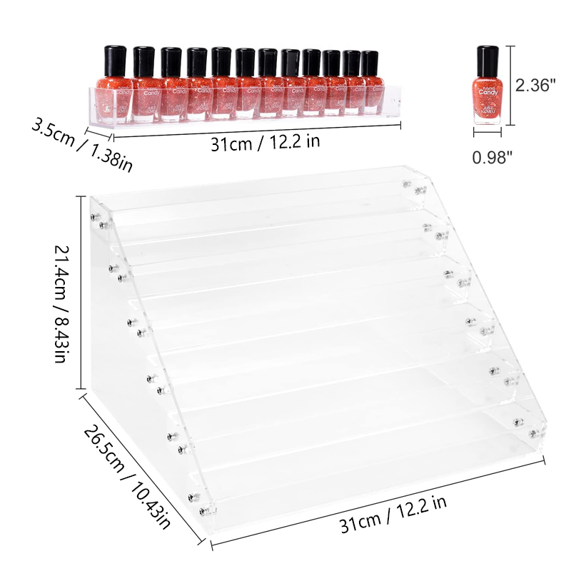 Akrylowy organizer na lakiery  – Acrylic Pour Paint recenzja i cena