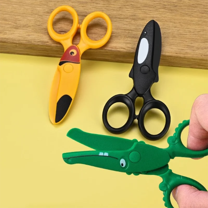 Nożyczki dla dzieci, ręcznie r – Art Craft For Preschool recenzja i cena