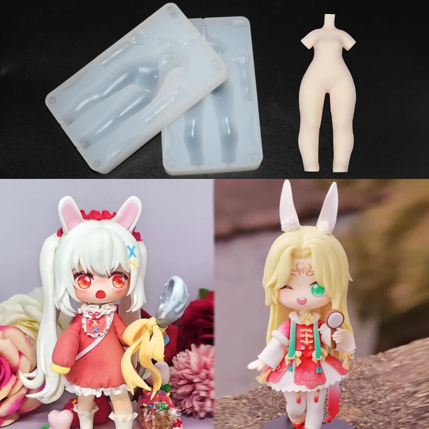 Forma silikonowa do lalki w st – Air Dry Clay recenzja i cena