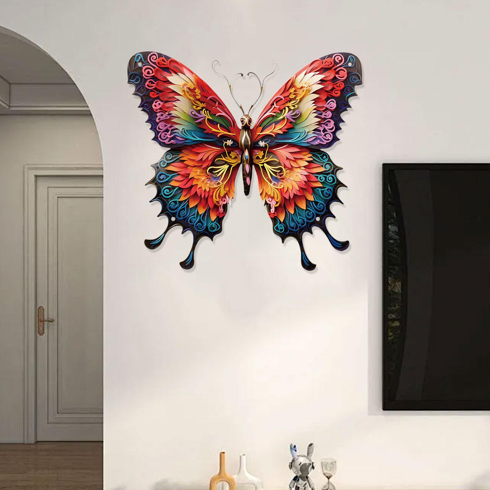 Żelazna Motylkowa Dekoracja Śc – Art Craft Gallery recenzja i cena