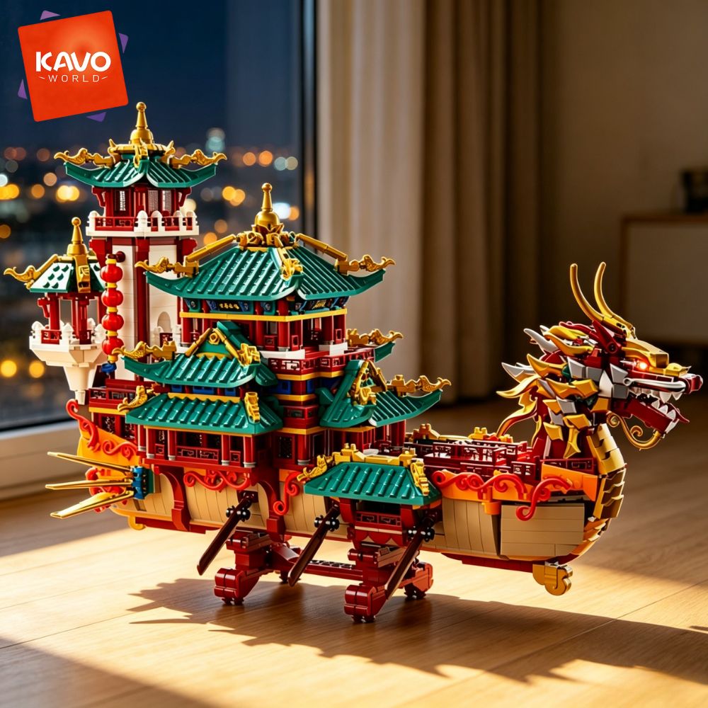 KAVOWORLD 2453 elementy Klocki – Exhibition Of Art And Craft recenzja i cena