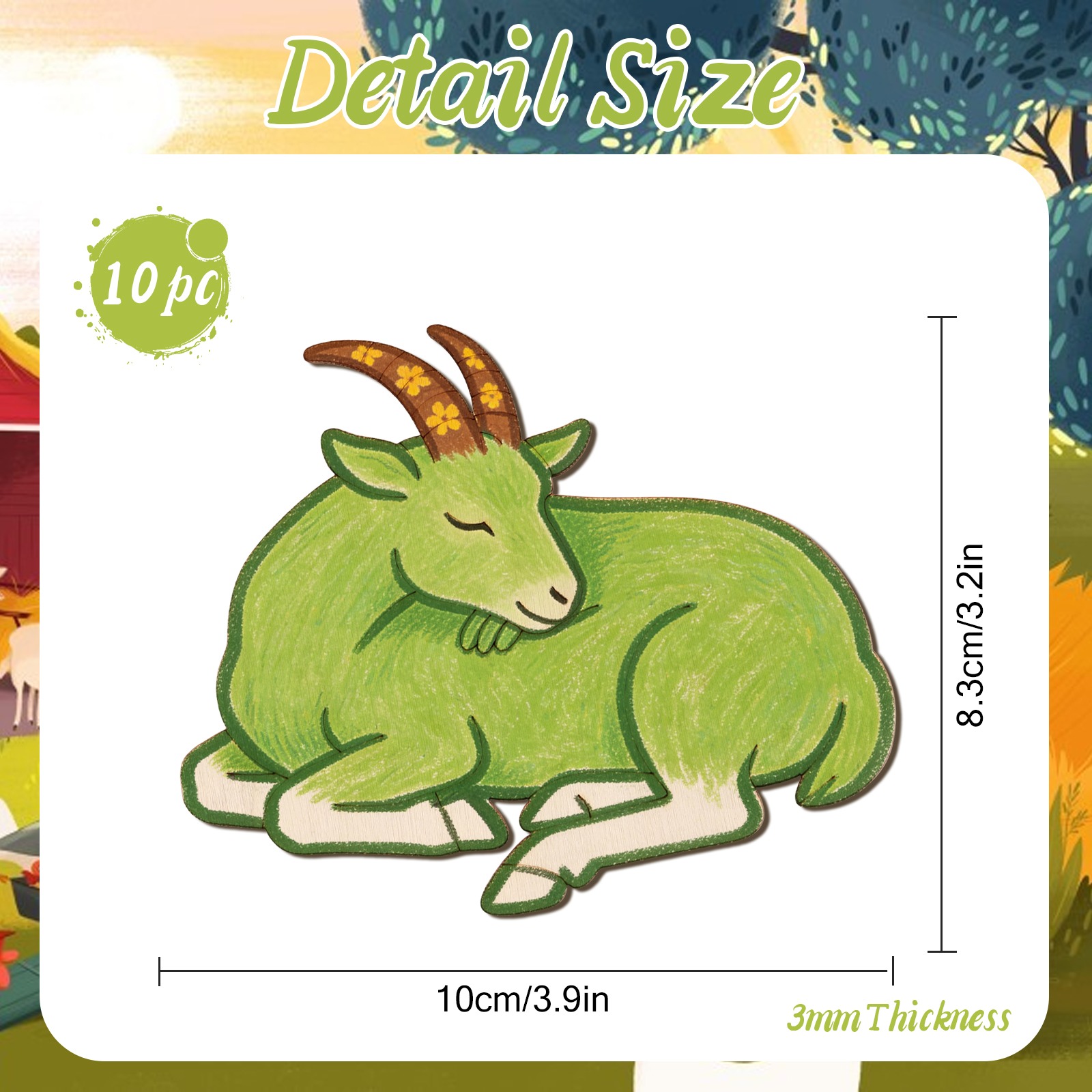 10 sztuk/zestaw Niedokończone  – Art Craft And recenzja i cena